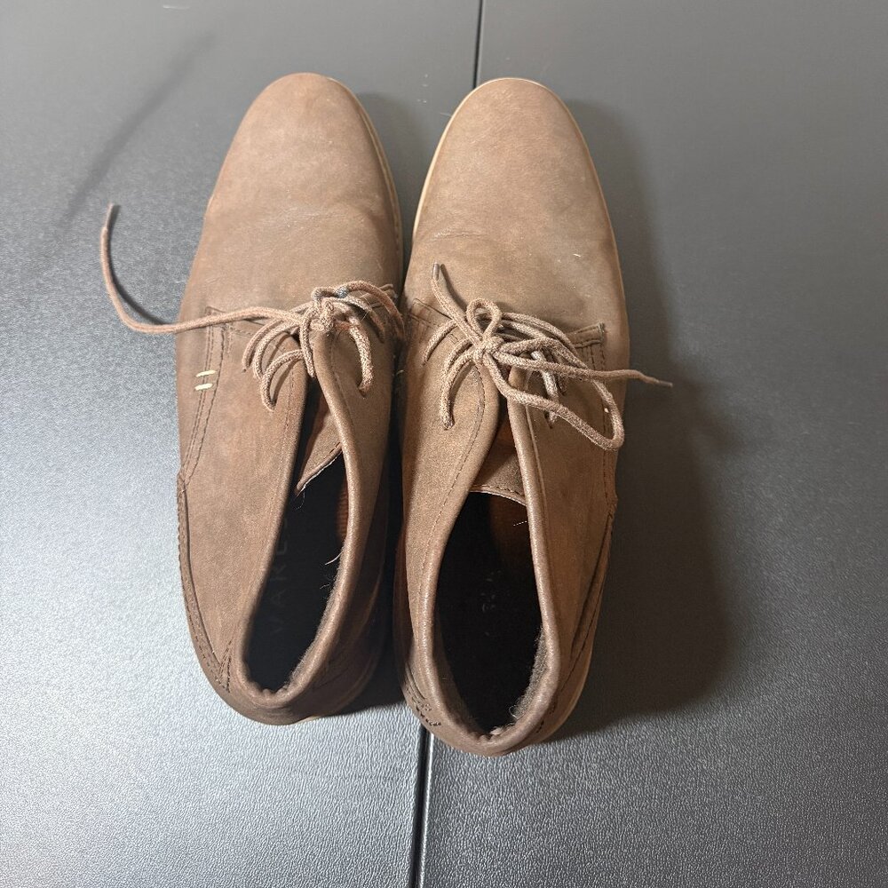 Men’s Brown Leather Casual Boots – Size 11